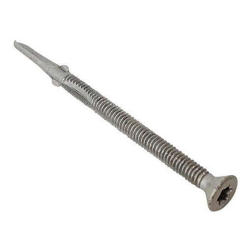 Forgefix TechFast Timber to Steel CSK/Wing Screw No.3 Tip 5.5 x 80mm Box 100