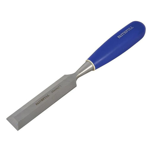 Faithfull Bevel Edge Chisel Blue Grip 25mm (1 in)
