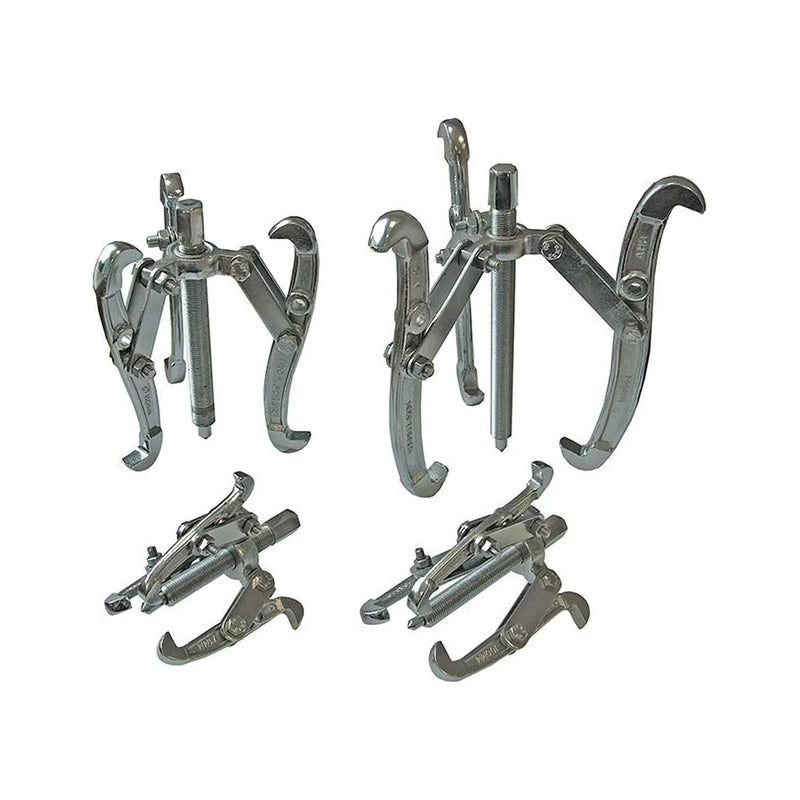 Faithfull Bearing Puller Set, 4 Piece 75 100 150 & 200mm