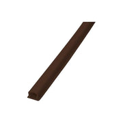Faithfull Silicone Draught Excluder Brown 6M 9 x 7mm