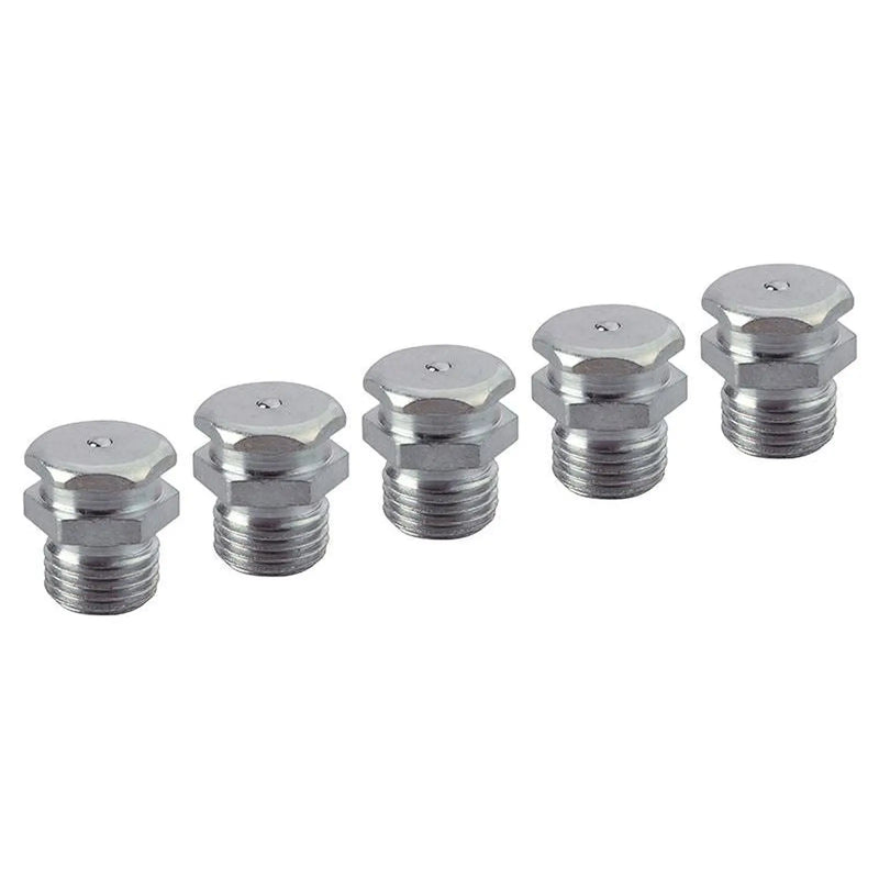 Faithfull Grease Nipple Button 1/4in BSP (Pack 5)