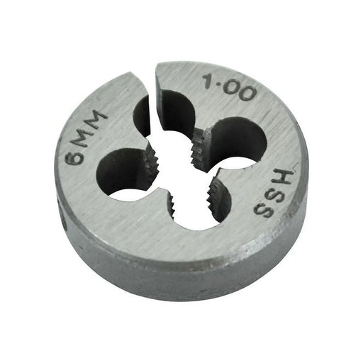 Faithfull HSS Straight Flute Split Die M6 x 1.0, 13/16in OD