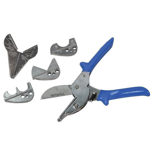 Faithfull Multi-Function Gasket & Pipe Mitre Shears Kit
