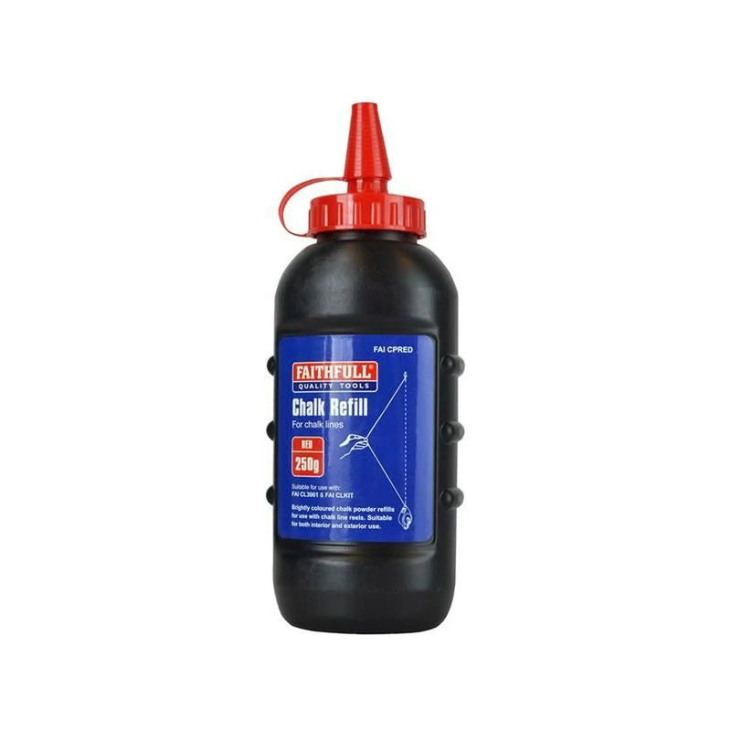 Faithfull Chalk Powder Red 250g