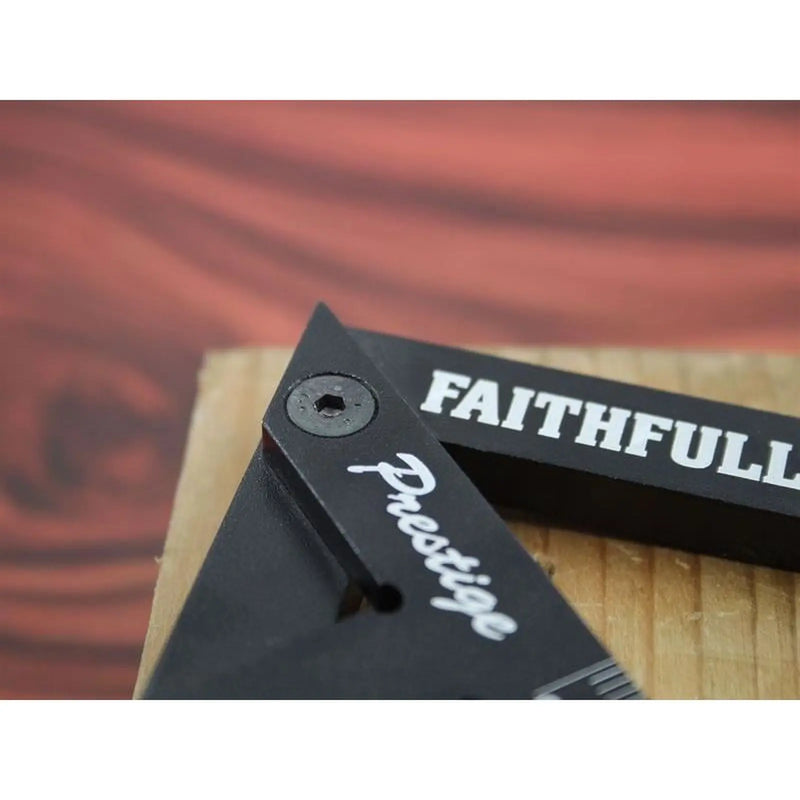 Faithfull Prestige Centre Finder Gauge Black Aluminium 100mm