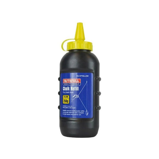 Faithfull Chalk Powder Yellow 250g