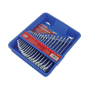 Faithfull Chrome Vanadium Combination Spanner Set, 18 Piece