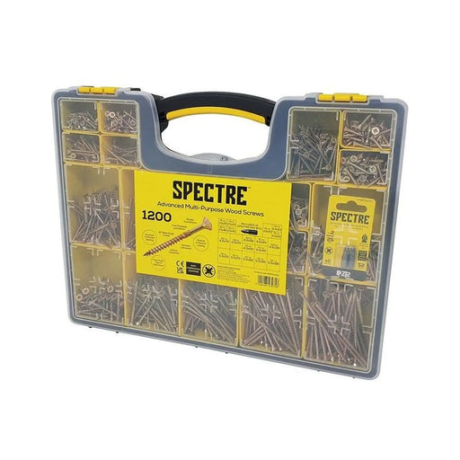 Forgefix Spectre™ Wood Screw Site Organiser 1200 Piece