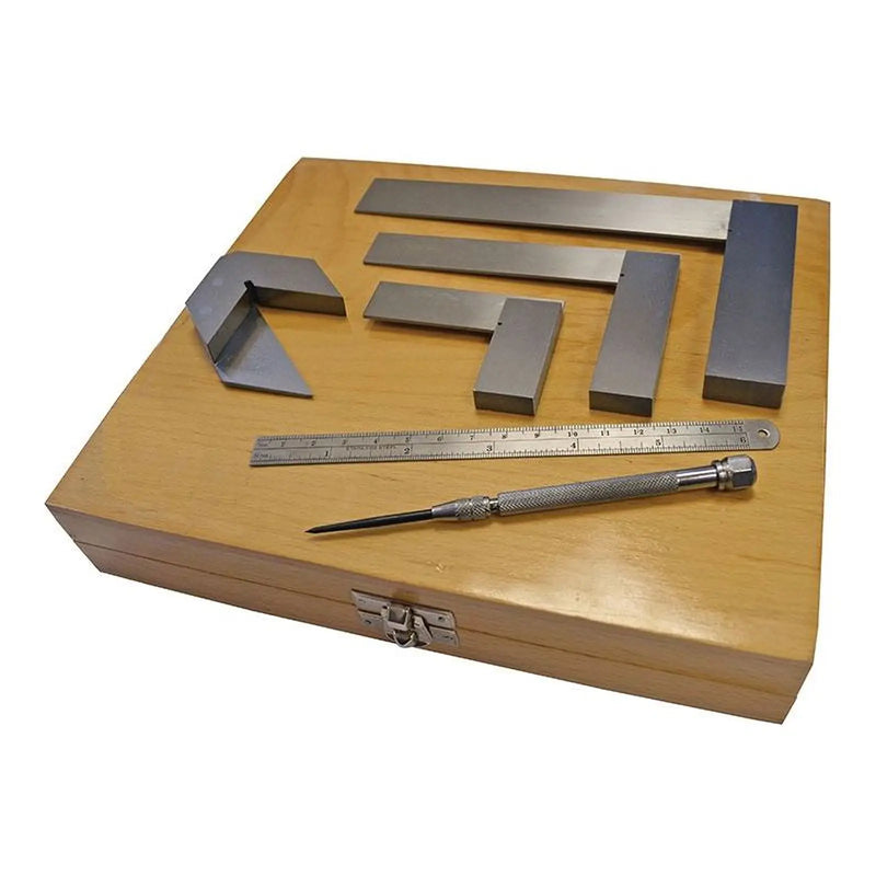 Faithfull Engineer's Marking & Measuring Set, 6 Piece