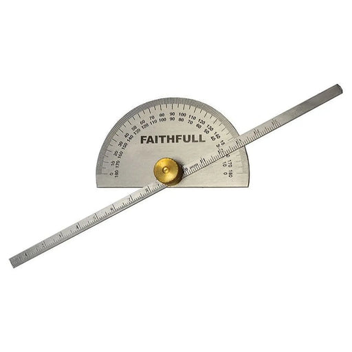 Faithfull Depth Gauge with Protractor 150mm (6in)
