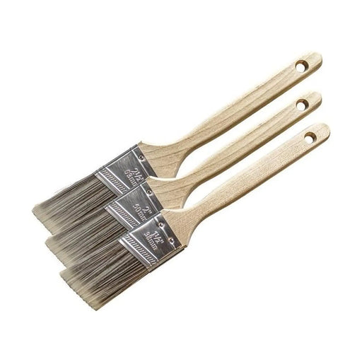 Faithfull Tradesman Synthetic Sash Brush Set, 3 Piece