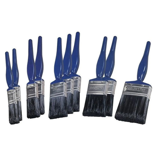 Faithfull Utility Paint Brush Set, 10 Piece