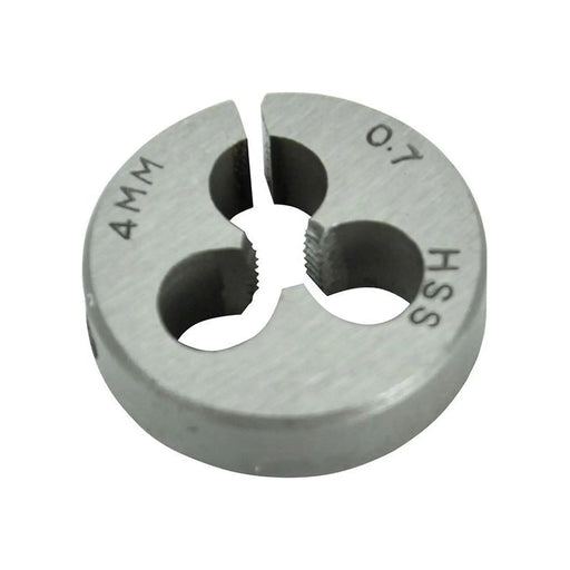 Faithfull HSS Straight Flute Split Die M4 x 0.7, 13/16in OD