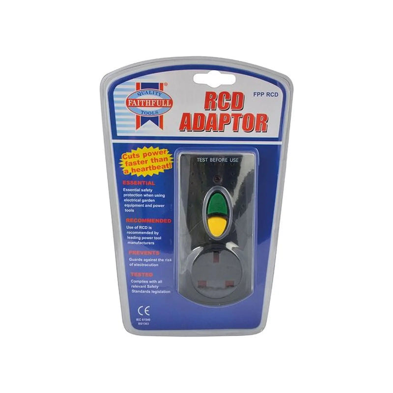 Faithfull Power Plus RCD Adaptor (Circuit Breaker)
