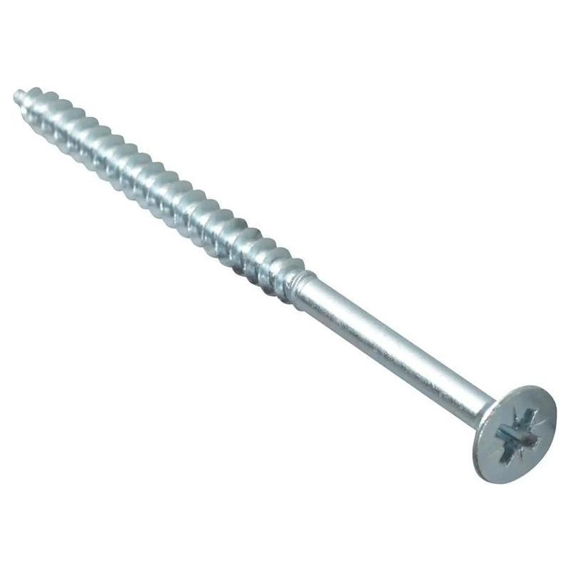 Forgefix Multi-Purpose Pozi Compatible Screw CSK ST ZP 5 x 80mm Box 100