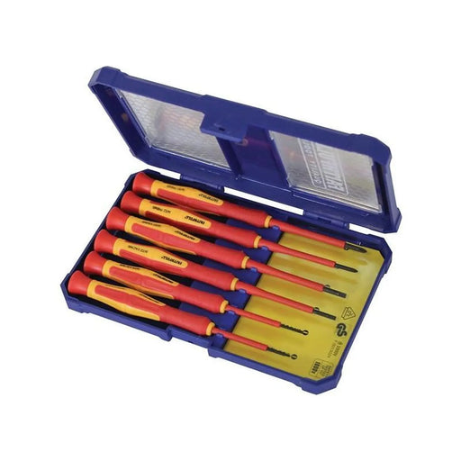 Faithfull Precision VDE Screwdriver Set, 6 Piece