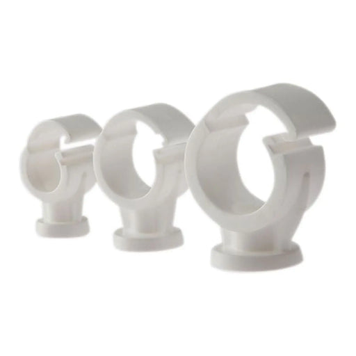 Forgefix Pipe Clip Single Cliplock 22mm Box 100
