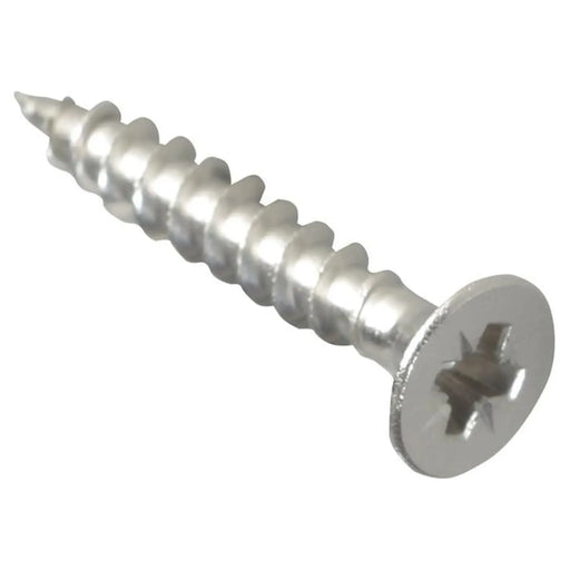 Forgefix Multi-Purpose Pozi Compatible Screw CSK ST S/Steel 4.0 x 25mm Box 200