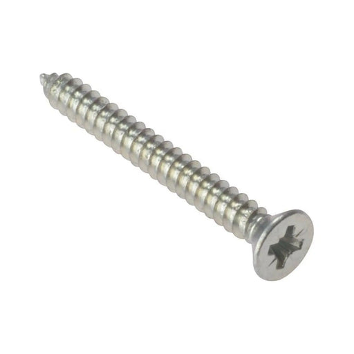 Forgefix Self-Tapping Screw Pozi Compatible CSK ZP 3/4in x 8 Box 200