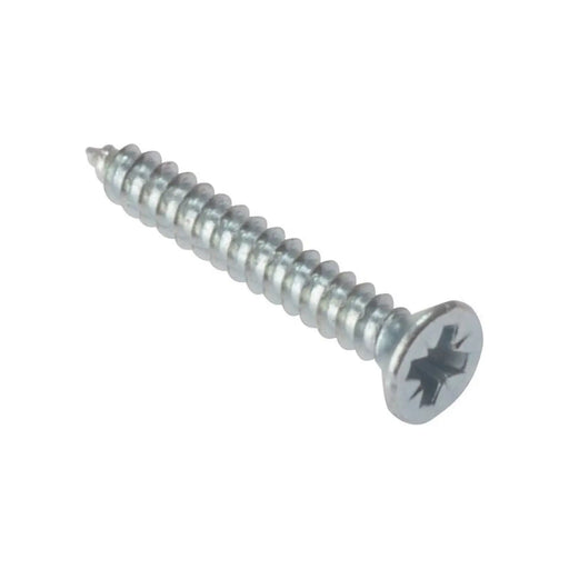 Forgefix Self-Tapping Screw Pozi Compatible CSK ZP 1/2in x 6 Box 200