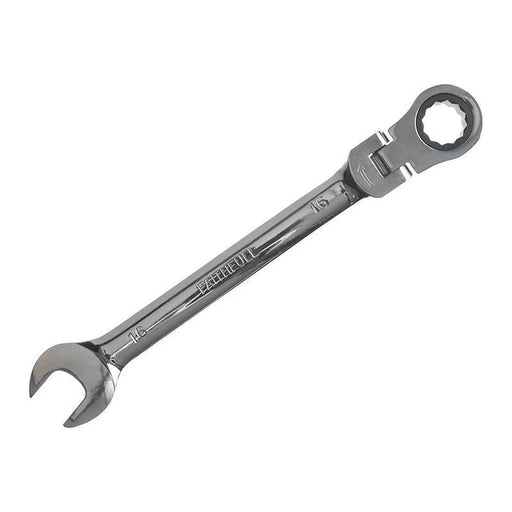 Faithfull Ratchet Combination Spanner Flex Head CV 16mm
