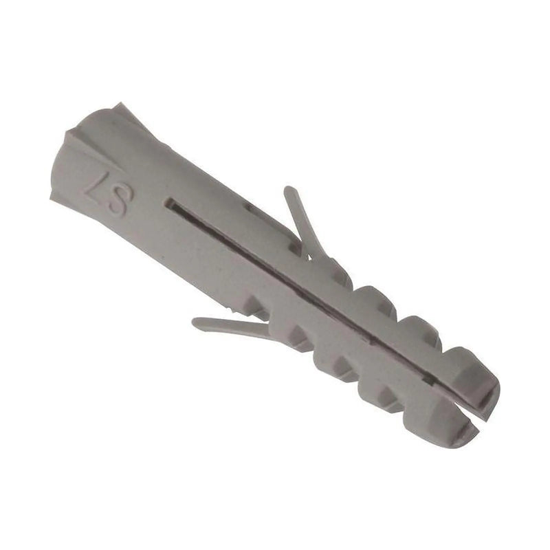 Forgefix Nylon Wall Plug Rimless M6 x 30mm Bag 100