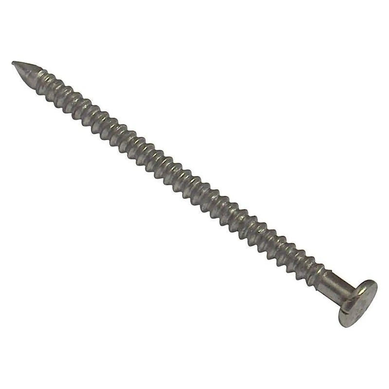 Forgefix Annular Ring Shank Nail Bright Finish 65mm Bag Weight 500g