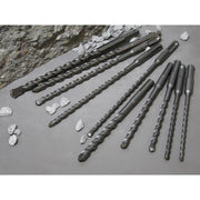 Faithfull SDS Plus Drill Bit Set, 10 Piece