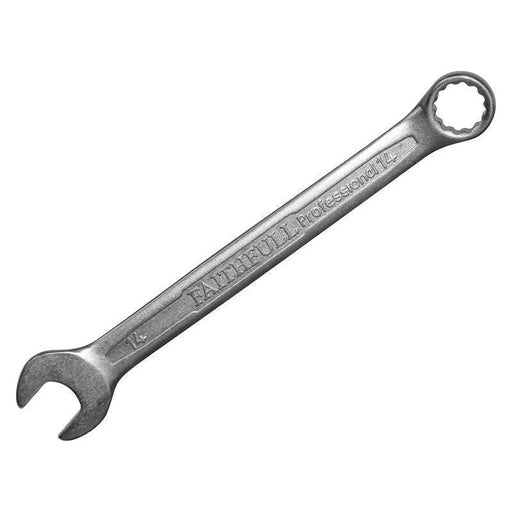 Faithfull Combination Spanner CV Satin Finish 14mm