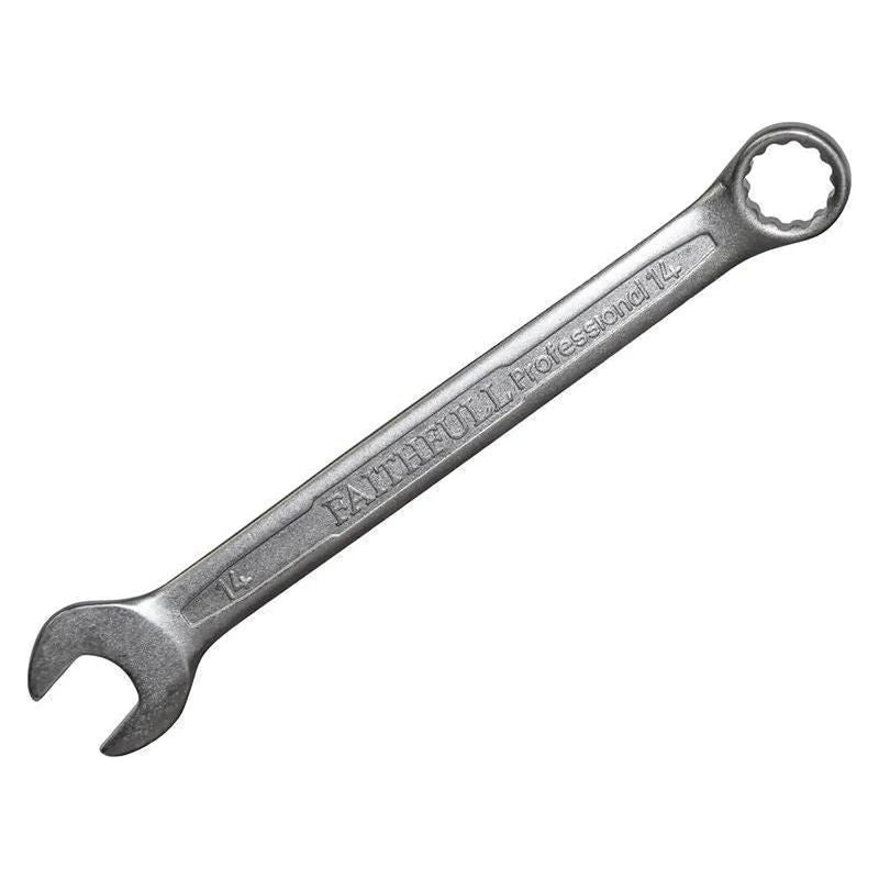 Faithfull Combination Spanner CV Satin Finish 14mm