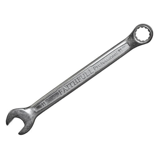 Faithfull Combination Spanner CV Satin Finish 11mm