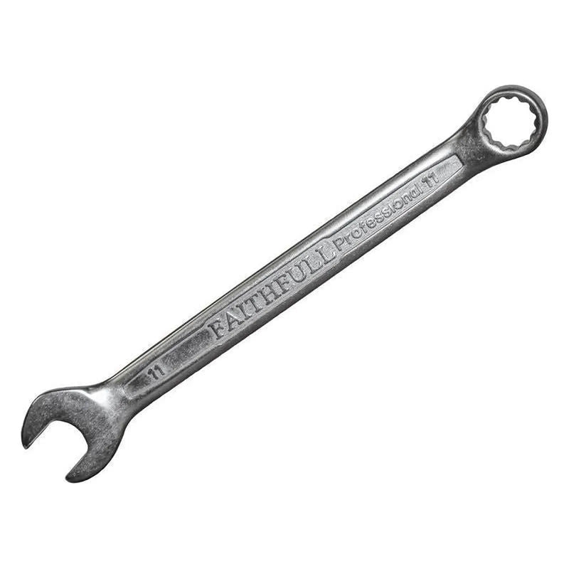 Faithfull Combination Spanner CV Satin Finish 11mm