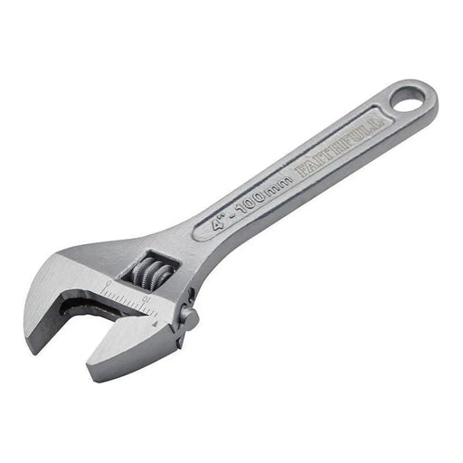 Faithfull Chrome Adjustable Spanner 100mm (4in)