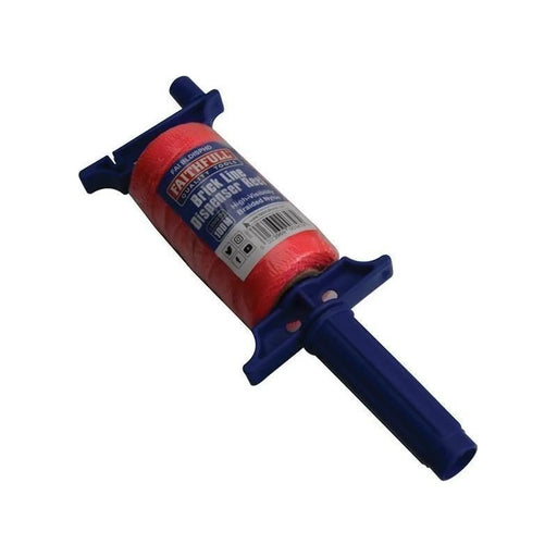 Faithfull Brick Line Dispenser Reel with Hi-Vis Line 100m (330ft)