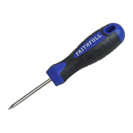 Faithfull Bradawl Soft Grip Handle Square Tip