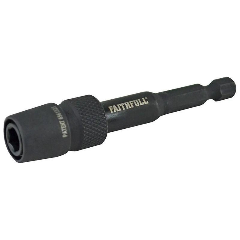 Faithfull Impact Rated Universal Bit Holder 75mm