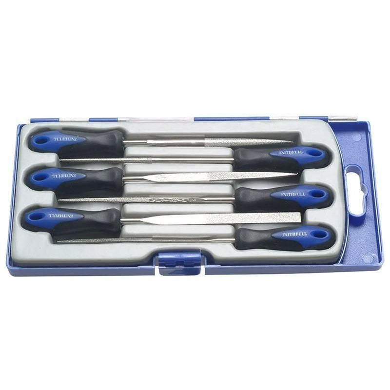 Faithfull Diamond Needle File Set 6 Piece