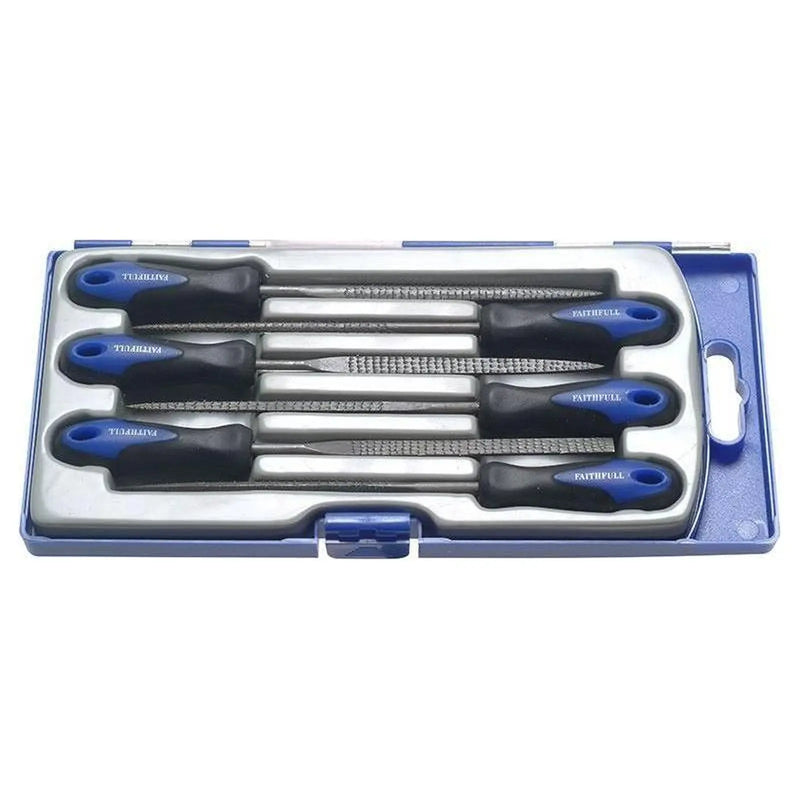 Faithfull Precision Needle Rasp Set 6 Piece