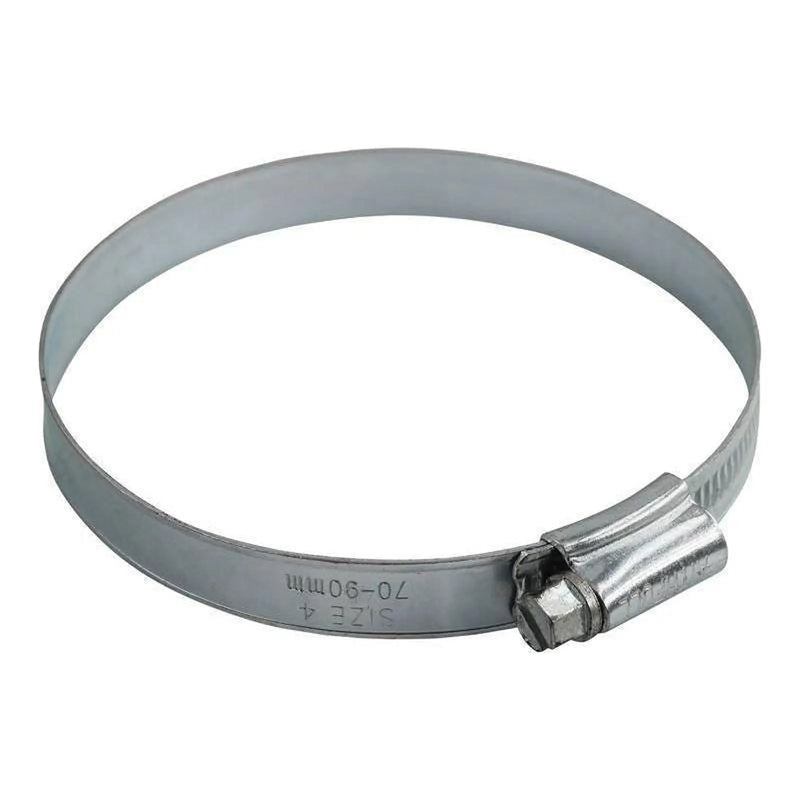 Faithfull 4 Hose Clip - Zinc MSZP 70 - 90mm