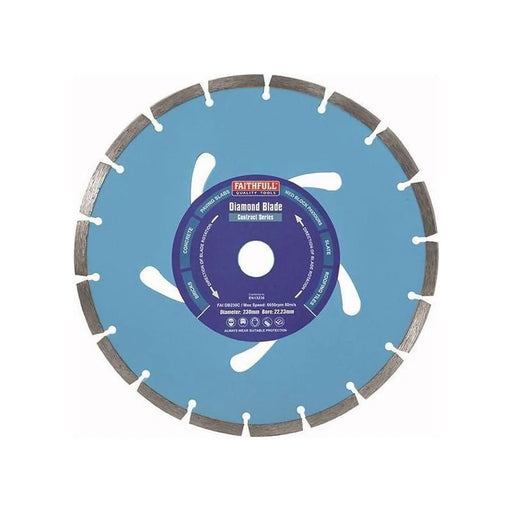 Faithfull Contract Diamond Blade 230 x 22.2mm