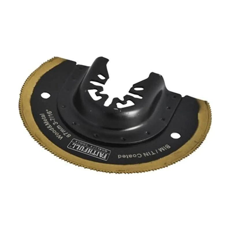 Faithfull Multi-Functional Tool Bi-Metal Radial Saw TiN Coated Blade 87mm