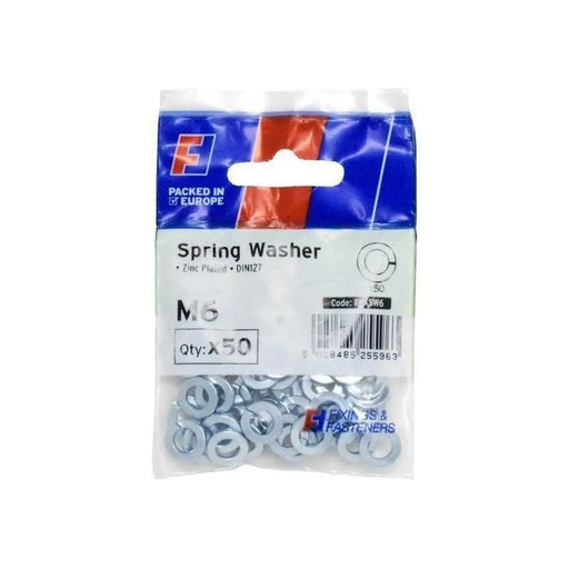 Forgefix Spring Washer M6 ForgePack 50