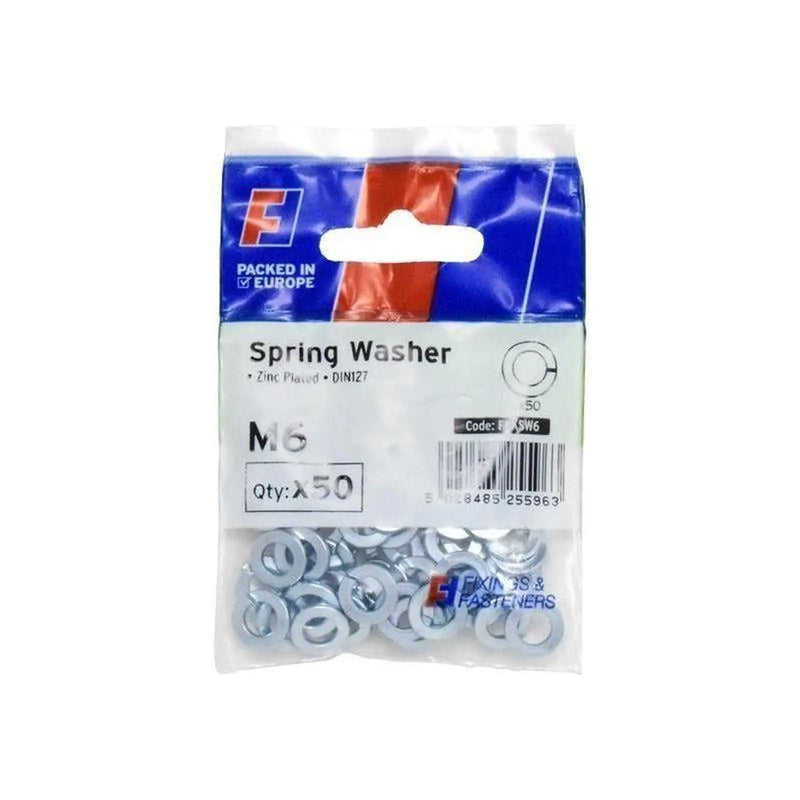Forgefix Spring Washer M6 ForgePack 50