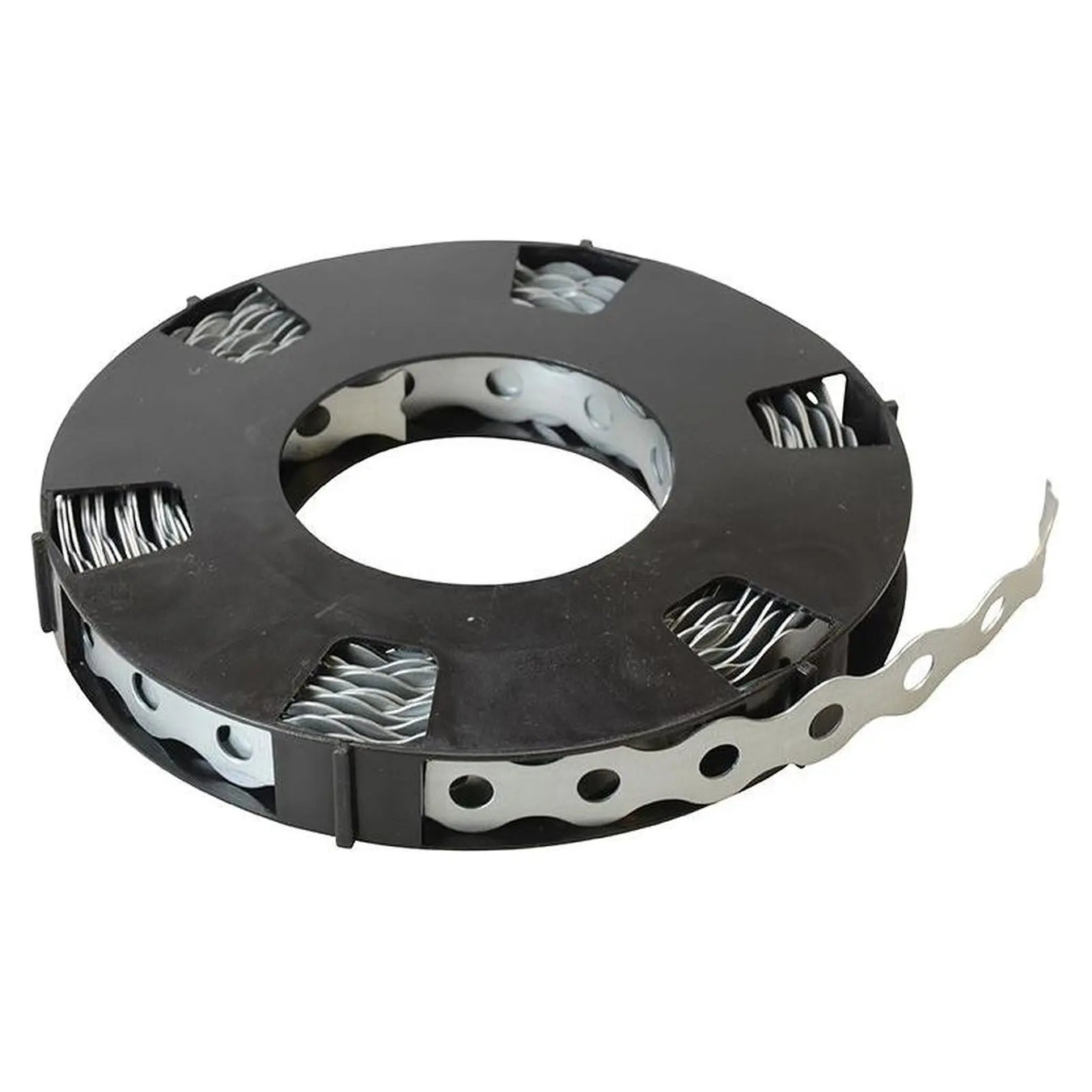Forgefix Contractors Galvanised Fixing Band Medium Duty 17mm x 0.7 x 10m Box 1