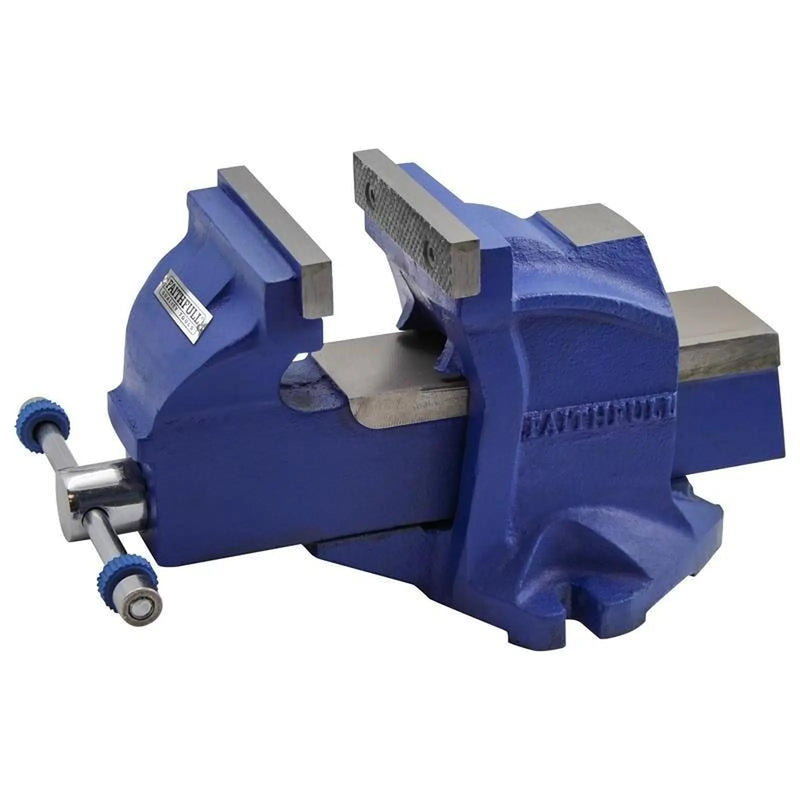 Faithfull Mechanics Vice with Magnetic Jaws 100mm (4in)