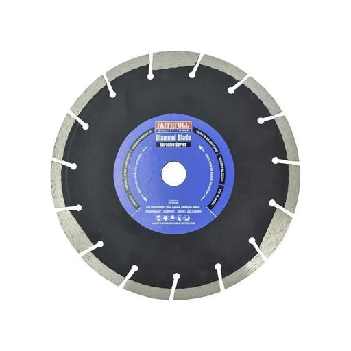 Faithfull Abrasive Diamond Blade 230 x 22.23mm