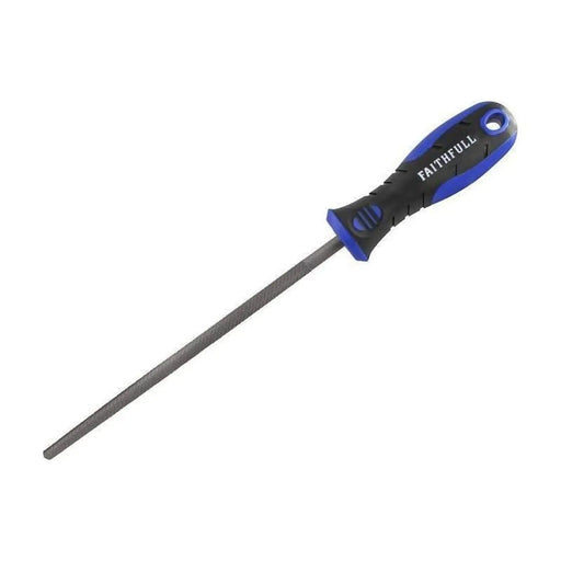 Faithfull Handled Round Second Cut Engineers File 200mm (8in)