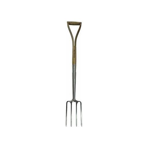 Faithfull Prestige Stainless Steel Border Fork Ash Handle