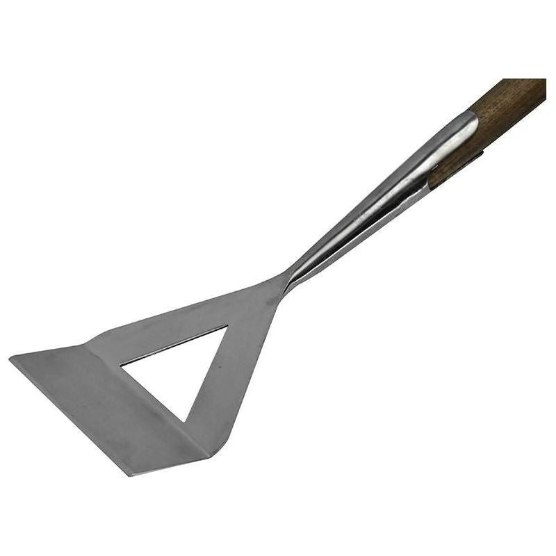Faithfull Prestige Stainless Steel Dutch Hoe Ash Handle