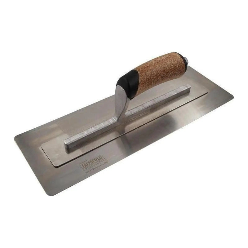 Faithfull Flex Finishing Trowel with Cork Handle 350mm (14in)